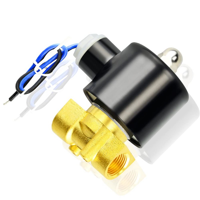 ERGAOBOY 1/4 inch BSP 220 V brass electric solenoid valve