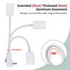 FEYAIM Plug in Light Socket E26/E27 Socket Adapter with On/Off