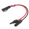 Solar Panel Cables Connectors SAE Adapter 10AWG 0.35m Solar Power