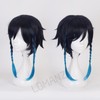 Haragin Onsen Cosplay Wig, Heat Resistant Wig, Disguise Wig, Costume