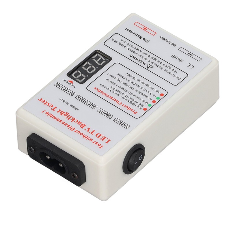 LED Light Tester Free Screen Removal Soft Start Portable TV