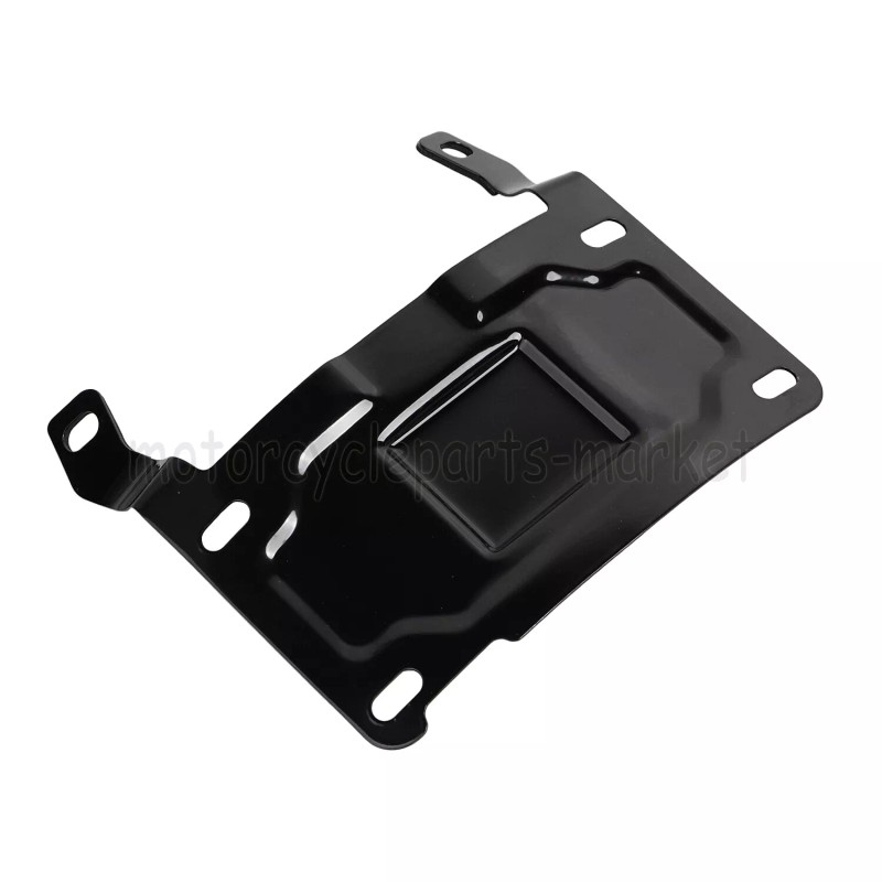 Unbranded Black License Plate Relocation Mount For Harley Softail Road