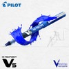V5 Liquid Ink Roller Ball Pen - 1Blue + 1Black