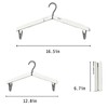 4Pcs Plastic Travel Hangers Foldable