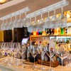AQJUNONG 4 Pack Wine Glass Rack, No Drilling Under Cabinet