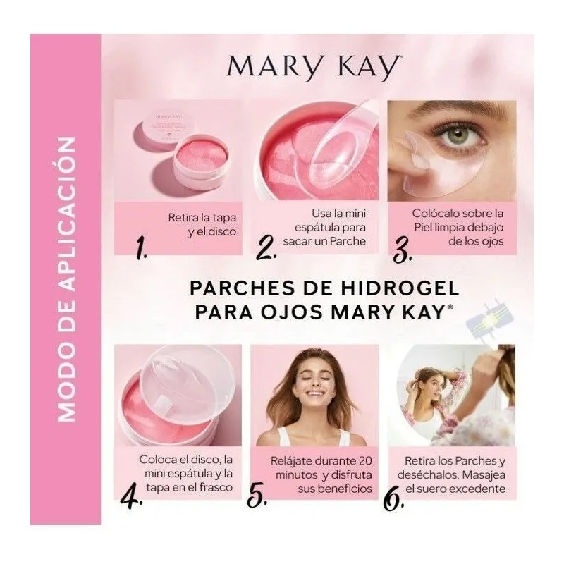 Parches De Hidrogel Para Ojos Mary Kay
