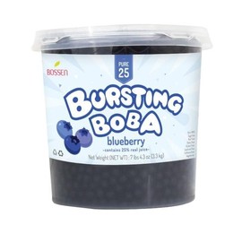 Bossen Bursting Boba® Pure25 Collection (7.26 Pound (Pack of 1), Blueberry)