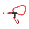 24” 60cm Bungee Rope with Carabiner Clips Cords Elastic Tie