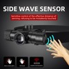 Headlamp Rechargeable, Super Bright Zoomable Headlamps, IPX6 Waterproof, 6 Modes