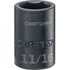 CRAFTSMAN CMMT15853 - Llave de vaso (1/2", SAE, 11/16")