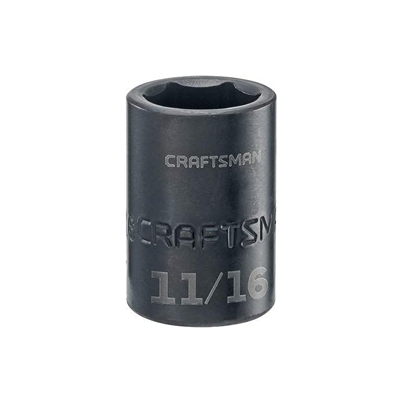 CRAFTSMAN CMMT15853 - Llave de vaso (1/2", SAE, 11/16")