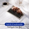 ECOBIZ 100% Cotton Mattress Protector Single Bed Washable, Soft Absorbent,
