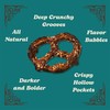 Unique Snacks Extra Dark Splits Pretzels, Original Split-Open Pretzels, Delicious