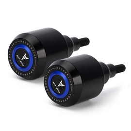 Mokiton Motorcycle Frame Sliders Crash Protector Compatible with Yamaha MT-09 SP 2014-2023 2024 | Engine Fairing Guard Shield Falling Protection MT09 MT 09 Accessories (Blue)