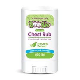 Boogie Soothing Chest Rub Stick for Babies and Kids - 0.49 oz - Soothing Relief for 3+ Months - Made with 100% Naturally Derived Ingredients - Baby Es