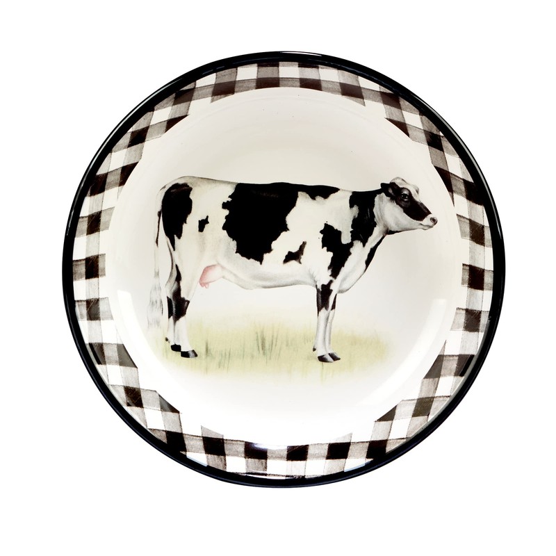 Certified International Farm 36 oz. Soup/Cereal Bowls, Set of 4,