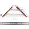 Tomorotec Triangle Roll Up Dish Drainer Corner Small Foldable Stainless