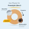 MySweetStitch MySweetStitch - 25 x Freestyle Libre 3 Pflaster Rund,