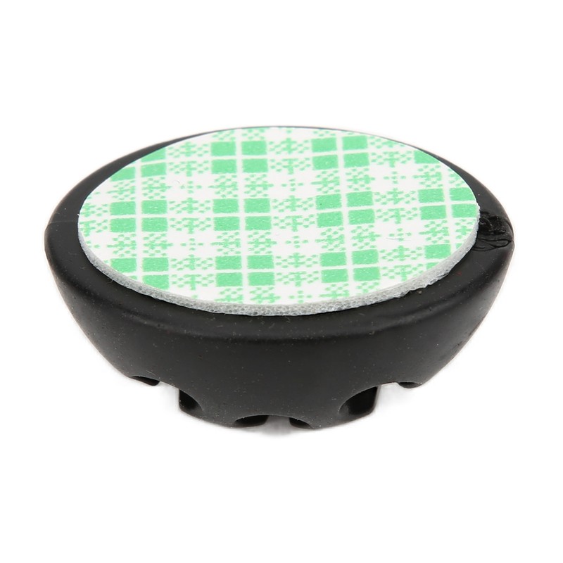 50pcs Cable Clip 3 Hole Silica Gel AntiCorrosion Black Adhesive