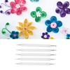 5Pcs Embossing Tool Set with Different Size Double End Tracing