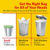 Glad Small Kitchen Drawstring Trash Bags, 4 Gallon, Febreze Sweet