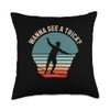 Slackline Obstacle Course Slacklining Board Slackliner Throw Pillow