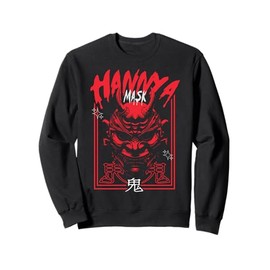 Hannya Mask - Urban Streetwear Statement Sweatshirt