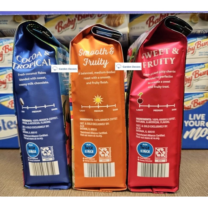 Generic Barissimo Coffee Naturally & Artificially Flavored Chocolate Coconut, Summer