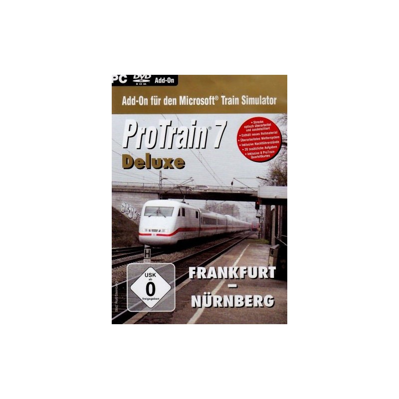 Train Simulator - ProTrain 7 Deluxe: Nürnberg - Frankfurt