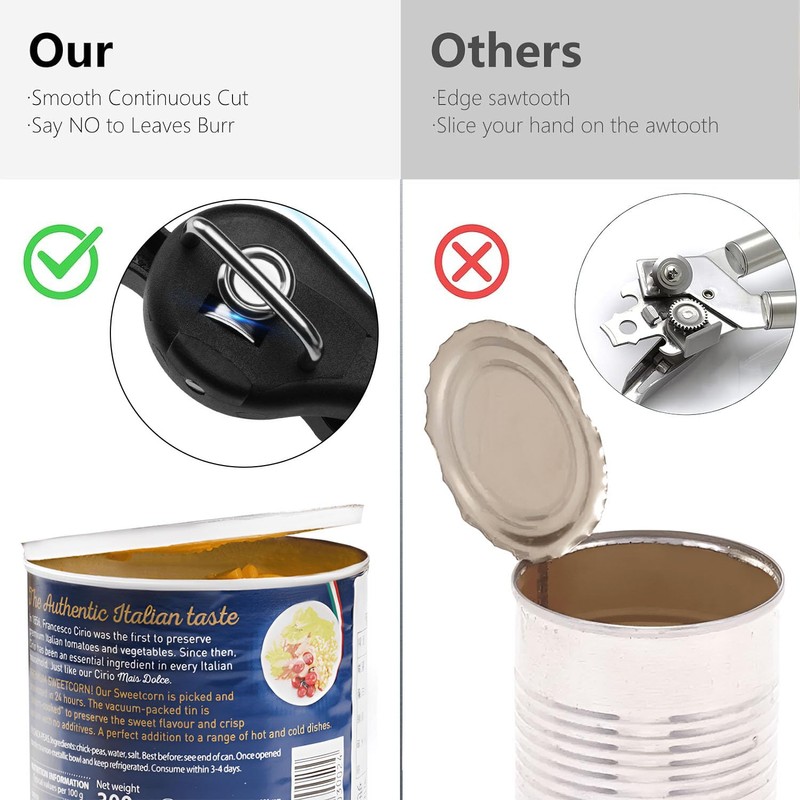 AGIgear Commercial Can Opener,Manual Kitchen Stainless Steel Heavy Duty Can