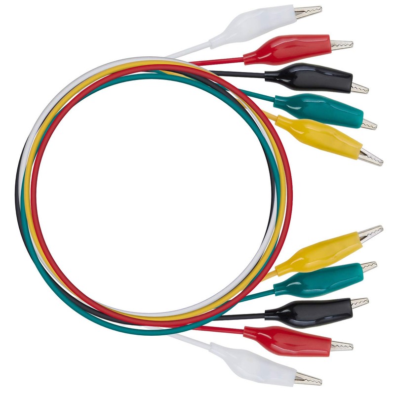 WGGE WG-026 10 Pieces and 5 Colors Test Lead Set