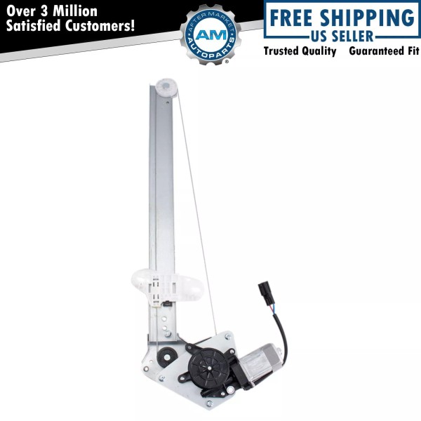 AM Autoparts Rear Right Window Regulator &amp; Motor For 2013-2018