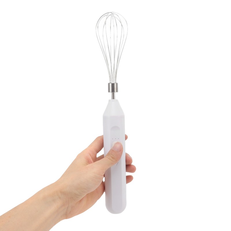 Electric Egg Beater Handheld USB Charging Milk Frother Portable Cordless