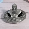 Metal Ashtray with Cover Retro Zinc Alloy Crafts Innovative Ornaments