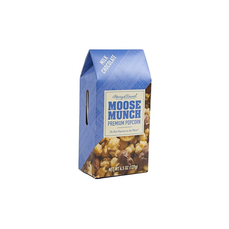 Milk Chocolate Moose Munch Popcorn, Harry & David 4.5oz