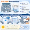 FLYISH DIRECT Reusable Cotton Potty Training Pants, Boxer Style, 5