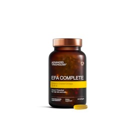 Advanced Trichology EFA Completo con Óptima Omega 3 6 9 niveles de aceite de lino de alta potencia, aceite de pescado, aceite de boraje y aceite de on