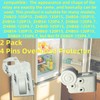 2 Pack Refrigerator Freezer Compressor PTC Starter Relay, 4 Pins