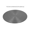 24CMx6MM Heat Diffuser Plate Aluminium Alloy Heat Induction Plate for