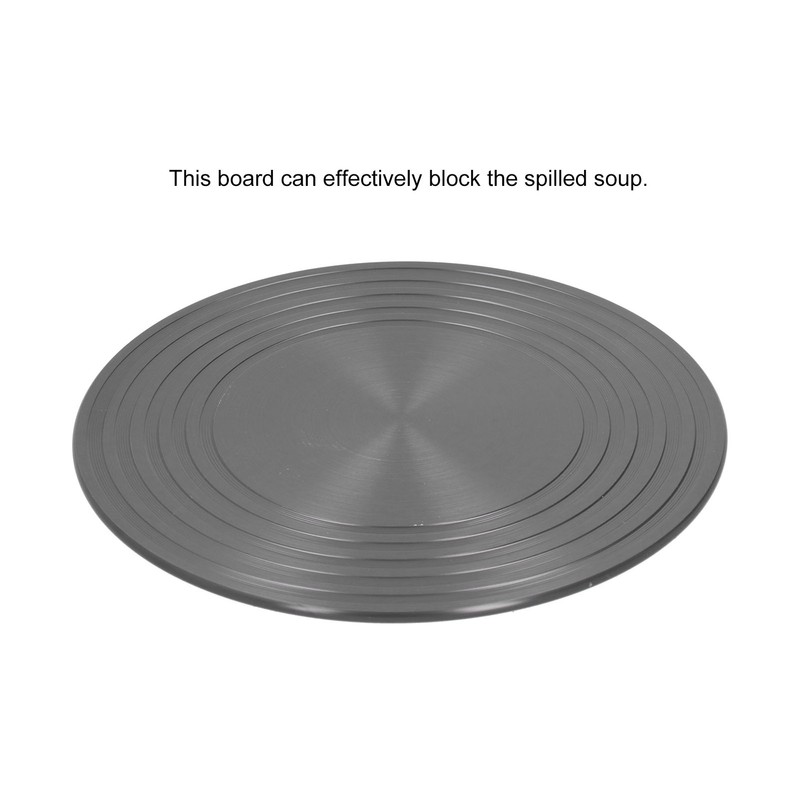 24CMx6MM Heat Diffuser Plate Aluminium Alloy Heat Induction Plate for