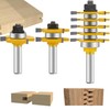 TAIWAIN 1/2" Shank Router Bit 41 PCS Frame Crown Mitered