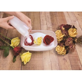 Activa Flower Drying Art Silica Gel, 4lb (1.81g) | Dry & Preserve Flowers with Confidence, Microwaveable & Reusable