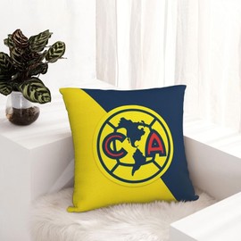 Pillow Case Club Pillow America for Bed Couch Sofa Pillow Car Chair Pillow Throw Customized Living Room Gift Pillowcase 22x22Inch