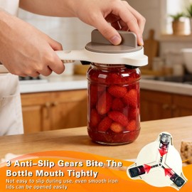 Tydon Guardian Jar Opener for Seniors Non-Slip Multi Lid Opener