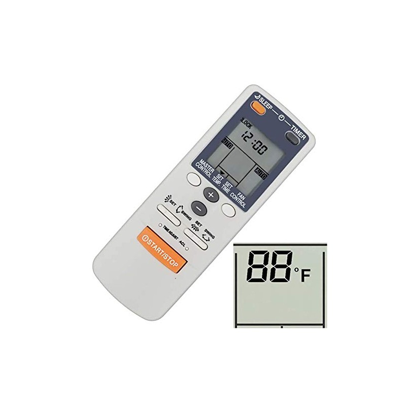 CHOUBENBEN Replacement for Friedrich AC Air Conditioner Remote Control AR-JW6