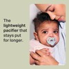 Tommee Tippee Ultra-Light Silicone Pacifier, 18-36 Months, Symmetrical One-Piece Design,