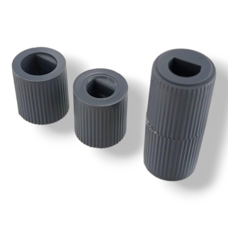 DL-pro 5 x Universal Rotary Knob Set, Diameter 42 mm,