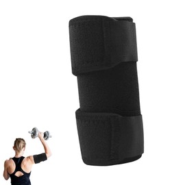 vcsjw Compression of the upper arm cuff, upper arm bandage, arm bandage, double layer pressure application, adjustable arm support bandage for biceps, triceps, elbow sleeve, gym, training, unisex