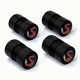 Car Wheel Tire Valve Stem Caps Compatible with Mini Cooper s Fashion Tire Air Caps Cover
