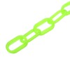 PATIKIL 0.2" Diameter 20' Length Plastic Chain Barrier Safety Link